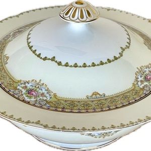 𝐴𝑛𝑛𝑒𝑡𝑡𝑒 Vintage Fine China Casserole Dish
